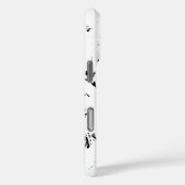 デザイン(白黒) Case-Mate iPhoneケース (裏面 / 右)
