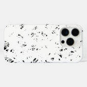 デザイン(白黒) Case-Mate iPhoneケース (裏面 (横))