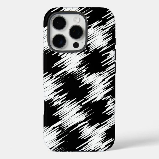 デザイン(白黒) Case-Mate iPhoneケース (裏面)