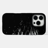 デザイン(白黒) Case-Mate iPhoneケース (裏面 (横))