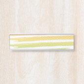 デザイン（背景あり） サインプレート (正面)