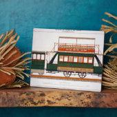 デザイン – 蒸気列車、「インダス」プレート126 フォトプラーク (側面)