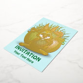 デザイン© BluedarkArt 箔招待状 (回転した状態)