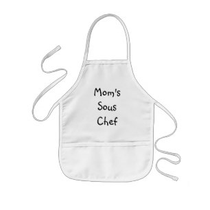 デザイン: Gina *Sous Chef* Epron 子供用エプロン