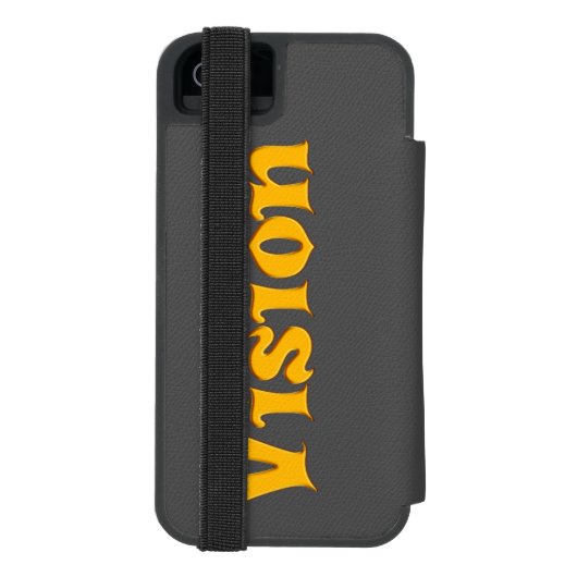 デザイン INCIPIO iPhoneウォレットケース (フォリオ裏面)