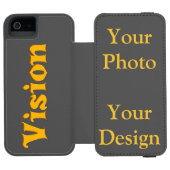 デザイン INCIPIO iPhoneウォレットケース (フォリオ Open)