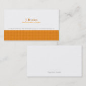 デザイン|orによる名刺| 名刺 (正面/裏面)