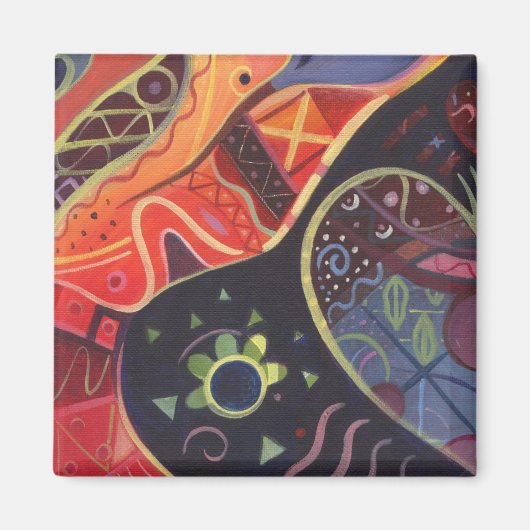 デザインII磁石の喜び マグネット (正面)