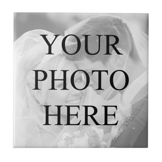 デザインMakeカスタム作成パーソナライズされたカスタマイズ タイル (正面)