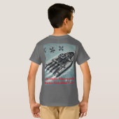 デザインTシャツ「究極の船舶推進」 Tシャツ (裏面フル)