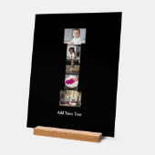 デザインYour Own Letter Iフォトコラージュ アクリルサイン (傾斜)