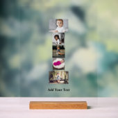 デザインYour Own Letter Iフォトコラージュ アクリルサイン (ニュートラル)