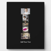 デザインYour Own Letter Iフォトコラージュ フォトプラーク (正面)