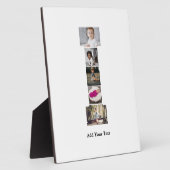 デザインYour Own Letter Iフォトコラージュ フォトプラーク (側面)