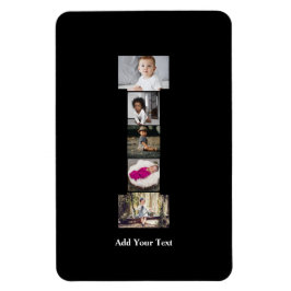 デザインYour Own Letter Iフォトコラージュ マグネット