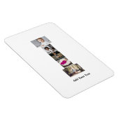 デザインYour Own Letter Iフォトコラージュ マグネット (右側)