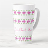 デザイ感動的ナラテマグカップ カフェラテマグ (右アングル)