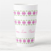 デザイ感動的ナラテマグカップ カフェラテマグ (正面)