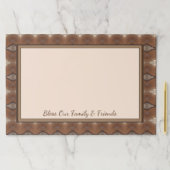 デザイ素朴ンエレガントタ紙ランチョンマット ペーパーパッド (インサイチュ)