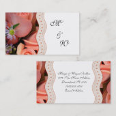 デザイ結婚ナーの名刺 名刺 (正面/裏面)