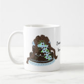 デザイ結婚ナーズケーキ コーヒーマグカップ (左)
