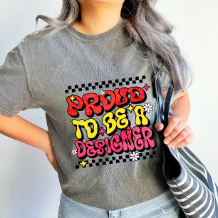 デザイ誇りを持ったナーの感謝ギフトになる トライブレンドTシャツ