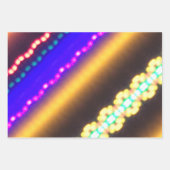 デザカラフルイパターン（の模様が）あるナー ラッピングペーパーシート (正面2)