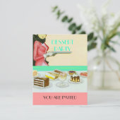 デザカラフルート「甘え」パーティの招待状 招待状 (スタンド正面)