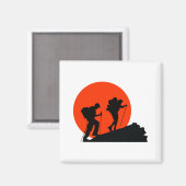 デザクールイナーマグネットラブハイキング マグネット (正面/裏面)