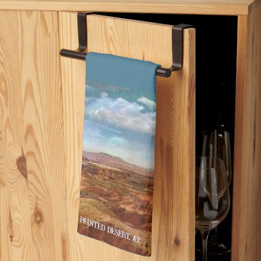 デザッ絵を描トキッチンタオル キッチンタオル (三つ折り)