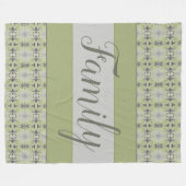 デザモダンイスタイリッシュナー フリースブランケット (正面(横))