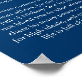 デザラタスノートップ山のポスター ポスター (角)