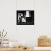 デザラタポーブメント – 建築フーグファインアート ポスター (キッチン)