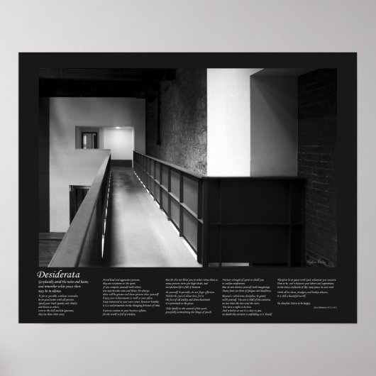 デザラタポーブメント – 建築フーグファインアート ポスター (正面)