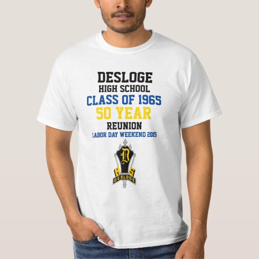 デザロ高校クラス65 Tシャツ (正面)
