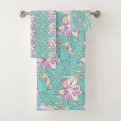 デザーエレガントトバラアデニウムサマーオアシスビーチおもしろい バスタオルセット (インサイチュ)