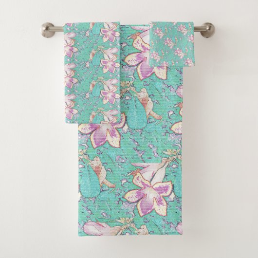 デザーエレガントトバラアデニウムサマーオアシスビーチおもしろい バスタオルセット (インサイチュ)