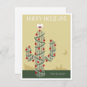 デザートからの楽しいホリデー！ シーズンカード (正面/裏面)