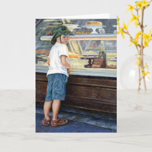 「デザートが拒否された」カー空白のド カード (黄色い花)