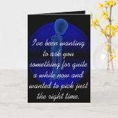 デザートが私と挨拶状結婚する前に カード (黄色い花)