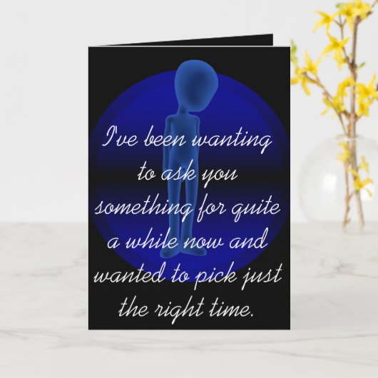 デザートが私と挨拶状結婚する前に カード (黄色い花)