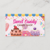 デザートとキャンディーズ名刺 | キャンディーショップ 名刺 (正面)