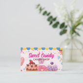 デザートとキャンディーズ名刺 | キャンディーショップ 名刺 (スタンド正面)