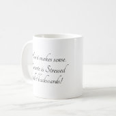 デザートとストレストマグ コーヒーマグカップ (正面左)