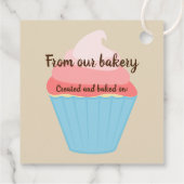 デザートのギフトラベル フェイバータグ (裏面)