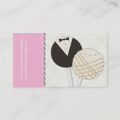 デザートのサービス係の名刺 名刺 (裏面)
