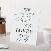 デザートのテーブ結婚ルサインの甘さ 台座サイン (インサイチュ)