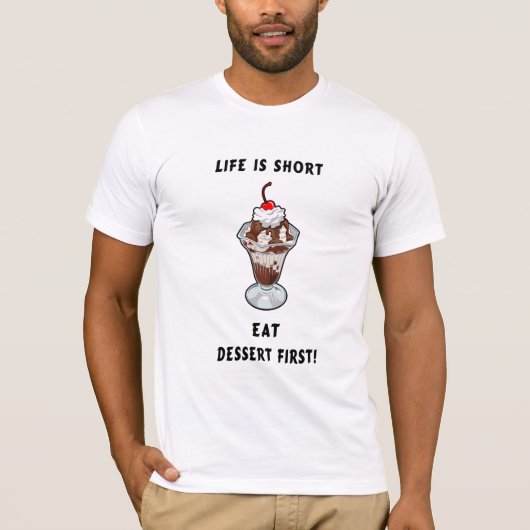 デザートの生命 Tシャツ (正面)