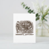 デザートは誰か?(一角獣のアリス・ライオン・ワンダーランド) ポストカード (スタンド正面)