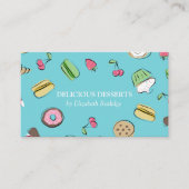 デザートは|のベーカリーを落書きします 名刺 (正面)